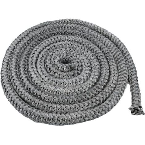 1 PCs-Joint Tressé pour Insert et Poêle 10mm x 3m Résistante à 600°C (1/5)