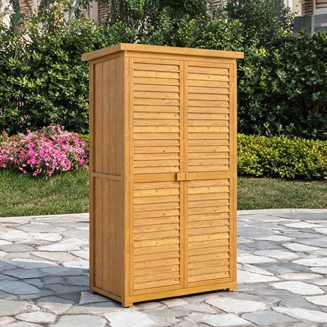 Chariot de jardin naturholz en holz 87 x 465 x 160 cm (1/5)