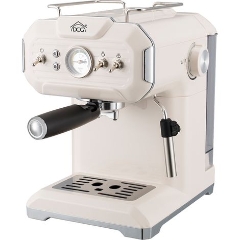 Macchina per Caffe' a Capsule con Cappuccinatore Dcg 850 w Bianco