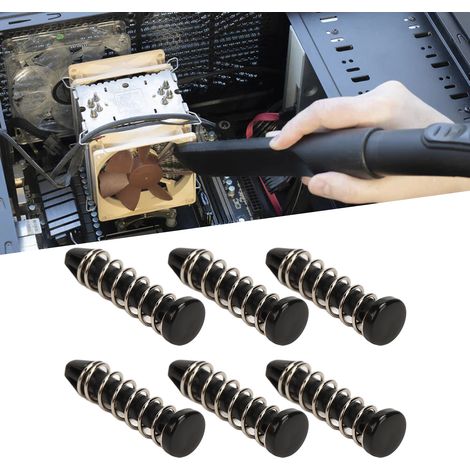 100 Pièces Attaches de Fixation pour Dissipateur Thermique 18.6mm, Clips de Montage en Plastique pour Refroidisseur, Kit de Raccords (1/5)