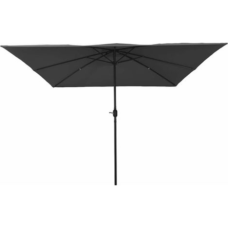 Parasol de jardin Anthracite 295 x 295 x 245 cm (1/5)