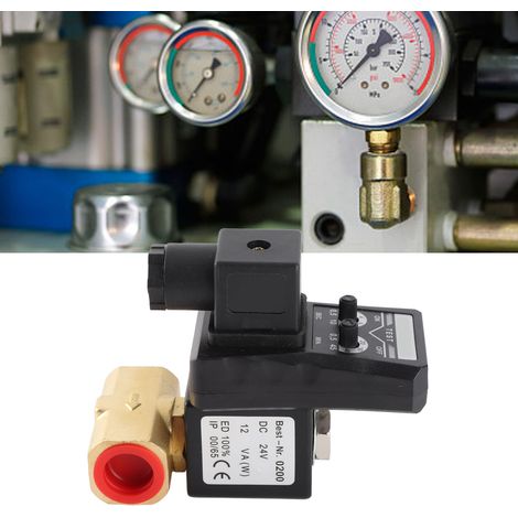 Vanne de purge électronique pneumatique OPT-A à division, vanne de purge électronique, électrovanne, 24 V CC (1/5)