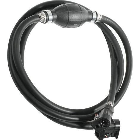 Kraftstoffleitung und Benzinpumpe für Motorrad, Bootsmotor-Kraftstoffschlauch, Kraftstofftank-Anschlussset, passend für die meisten Außenbordmotoren (1/4)