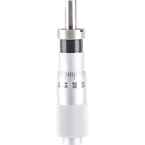 Tête sphérique plate micrométrique de 0 à 13 mm pour le réglage fin de divers instruments de précision (plat avec écrou)