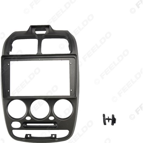 Applicable au panneau de navigation grand écran Android Hyundai Reina 1999, cadre de modification du système audio, panneau gauche en titane de 9 pouces.