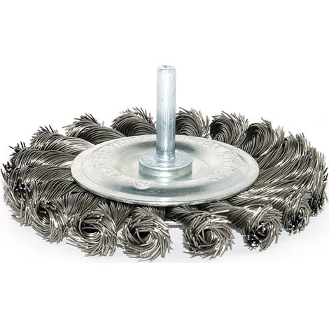 Spazzola per cordoni di saldatura - Rosver - SGR D.75 G.6 Acciaio - Conf.10pz