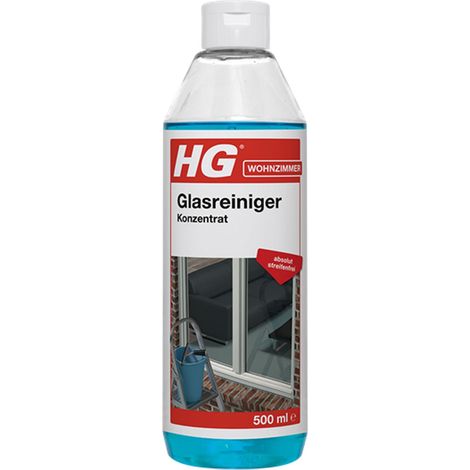 HG Glasreiniger Konzentrat 500 ml Fensterreiniger Glasscheibenreiniger (1/5)