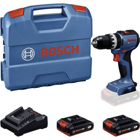 Perceuse-visseuse à percussion sans fil GSB 18V-52 Bosch, 2x 2.0Ah et chargeur en L-Case (1/4)