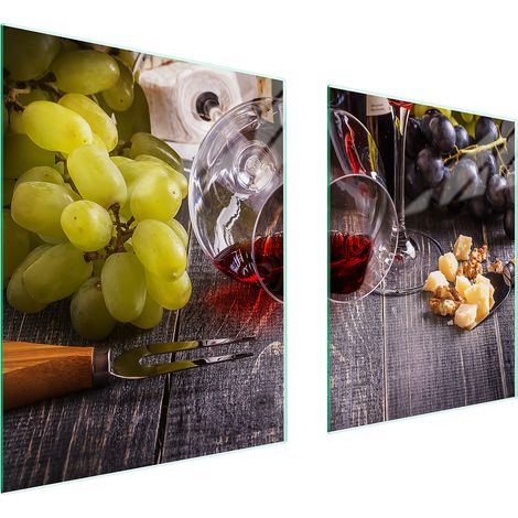 GLASSCHUTZPLATTE FÜR HERD 85x52 WEIN (1/5)