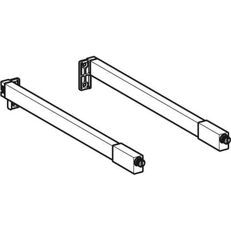 Barre de maintien pour tiroir, longueur : 35 cm (2 pièces)