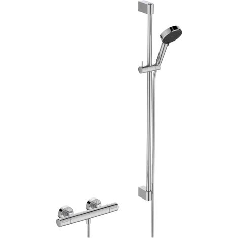 Ideal Standard Ceratherm T25 N Duscharmatur Paket, Brausestange 90 cm (1/5)