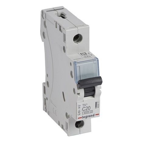 Interruttore automatico TX3 6kA-C 1P 20A