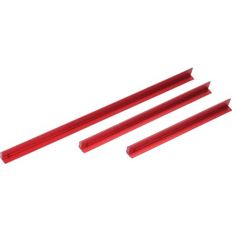 3-teiliges Set aus präzisen Anreißwinkeln aus Aluminiumlegierung für Holzbearbeitung und Schreinerarbeiten (1/5)