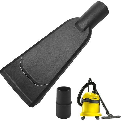 Set di tubi universali da 35 mm, aspirapolvere a secco Kärcher - Accessorio di ricambio per acqua/polvere Kärcher WD/KWD - Nero (1/5)