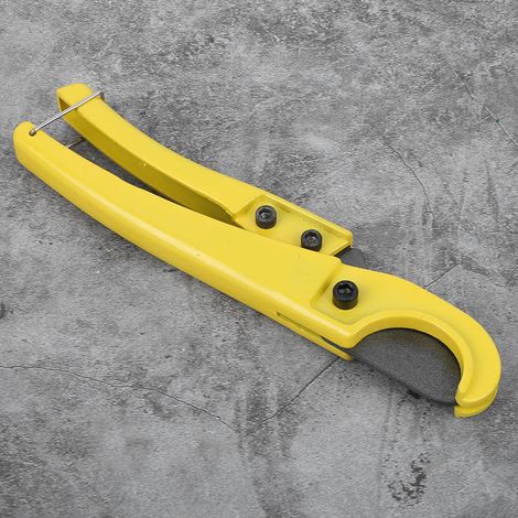 Coupe-tube PVC pince coupe tuyau plastique flexible air eau raccord plomberie outil acier tranchant (1/5)
