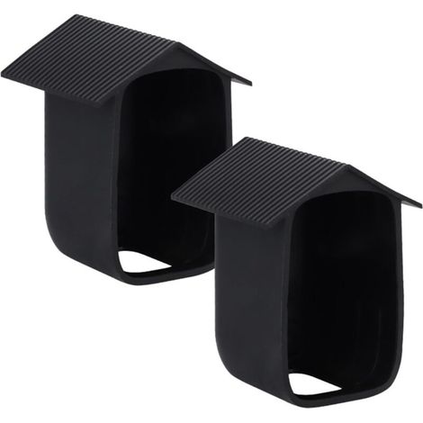 Etui De Protection En Silicone - Étanche UV Résistant - Pour Caméra De Sécurité Extérieure - 2 Pièces (1/5)