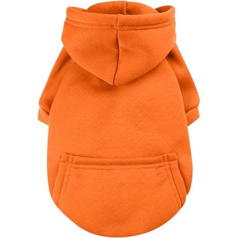 Sudaderas con capucha para perros, abrigo de invierno cálido con bolsillo, cortavientos para chihuahuas para clima frío, azul marino, XXL (1/4)
