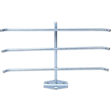 Étagère murale de rangement pour outils, panneau perforé, crochet, organisateur de garage (1/5)
