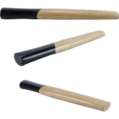 Manche de rechange pour marteau en bois, pour marteaux à tête ronde, octogonale et de petite taille (1/5)