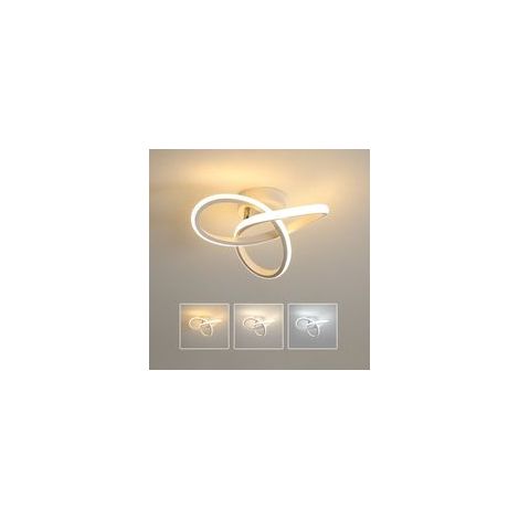 Plafoniera LED regolabile da 20W – Design moderno, 3 temperature di colore (3000K/4000K/6000K), bianca, per cucina, camera da letto, corridoio (1/4)