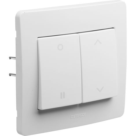 DEBFLEX - DIAM2 COMMANDE VOLET ROULANT BLANC - 739270 (1/5)