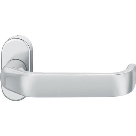 FSB FS-RT-Drückerlochteil 9mmovale Rosette unsich.Bef.für Notausgänge n. EN179 Aluminium naturfarbig (1/3)