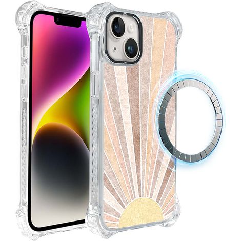 Custodia Ibiza DropGuard Ultra per iPhone 14 con MagSafe, Boho, Sunrise (1/5)
