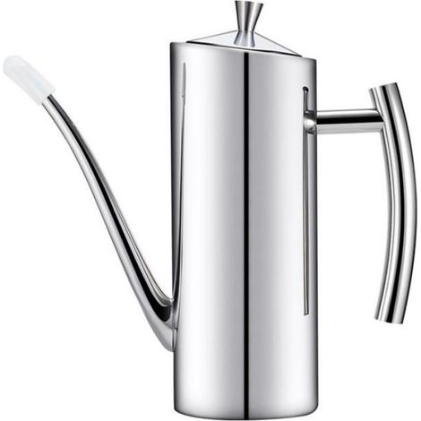 1 Distributeur d'huile,acier inoxydable,conception anti-fuite,grande capacité 700ml,pour cuisine (1/5)