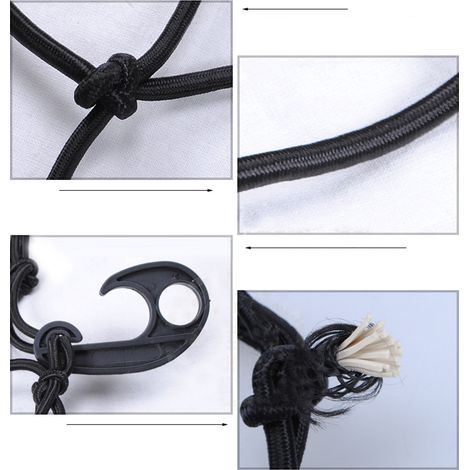 Filet de Rangement Élastique pour Toit de Voiture, Filet de Chargement Bungee pour SUV et Autos (1/5)