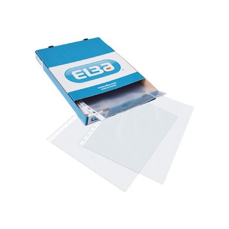 Funda multitaladro elba standard folio 90 micras piel naranja caja de 100 unidades