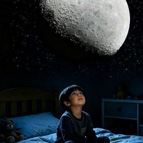 Mini projecteur d'étoiles LED avec veilleuse, 3 diapositives de projection, rotation à 360 degrés, alimentation USB, lampe murale à luminosité réglable. (1/5)