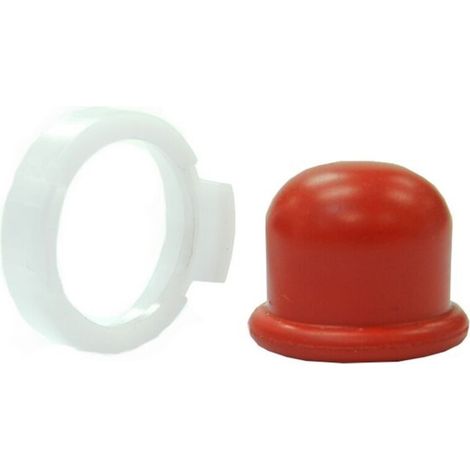 Briggs & Stratton – Poire amorçage pour tondeuse Briggs et Stratton – Diamètre 20mm – Hauteur 19mm – Version sans trou pour carburateurs