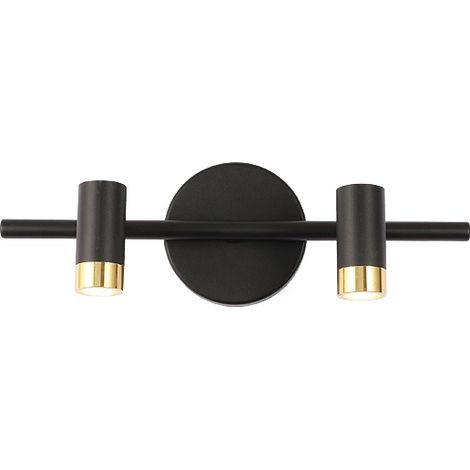 360° rotating wall light, suitable for installation in front of a bathroom mirror. (Light bulb not included) Ceiling light (double head) (1/5)