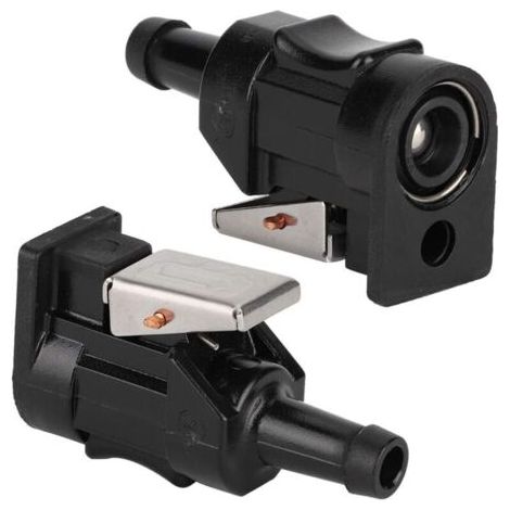 Conector de línea de combustible para motores fueraborda, 1 par de conectores hembra tipo espiga para mangueras de combustible de motores fueraborda de 8 mm 6E5-24305-06-00