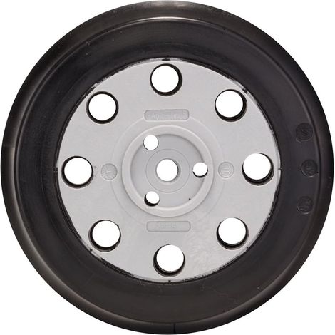 1 Disque abrasif, Dureté faible, 125 mm, Pour ponceuse excentrique, Ponçage peinture (1/4)