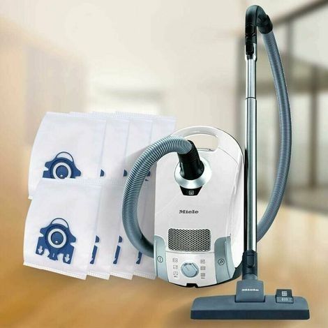 10 Ersatzbeutel mit 2 Filtern, für Miele HyClean 3D Efficiency GN Classic C1 Complete C2 C3 S2000 S5000 S8000 Serien Staubsauger - 9917730 (1/4)