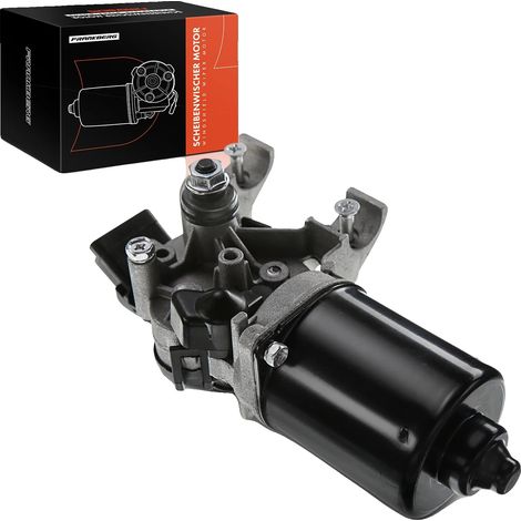 Motor del limpiaparabrisas, 12V, 4 pines de conexión, instalación frontal, volante a la izquierda, compatible con varias marcas de vehículos. (1/5)