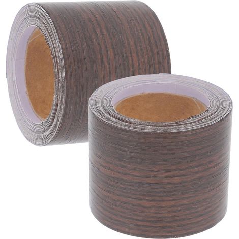 Ruban Adhésif à Grain de Bois Pvc Auto-adhésif, 2 Rouleaux (1/5)