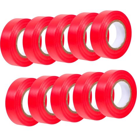 Lot de 10 rubans isolants extérieurs à usage industriel pour (1/5)