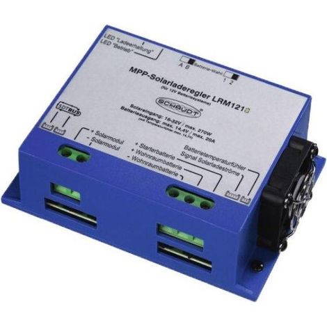 Solarregler Schaudt lrm1218 Temperatursensor Überspannungsschutz