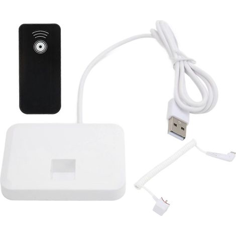 Auriculares Bluetooth, alarma antirrobo, resistente al agua, antirrobo, soporte de exhibición resistente al calor para teléfono, puerto tipo C (1/5)