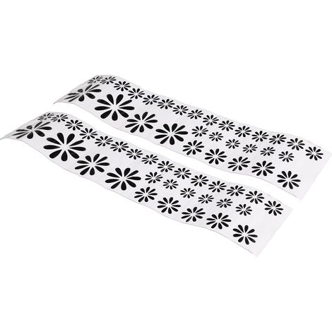 Autocollant Voiture Noir x2 Design Élégant Protection Anti-UV Adhérence Forte Décor Extérieur Universel Autoadhésif Résistant Teinte (1/5)