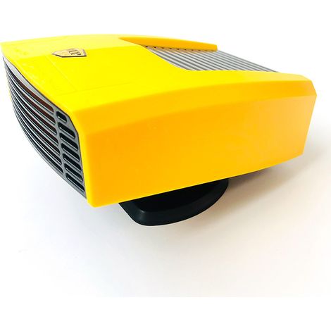 Zusatzheizung für Auto 12V – Schnelles Entnebeln und Enteisen, tragbarer Mini-Heizlüfter gegen Beschlagung für den Winter, Gelb-lsw (1/5)