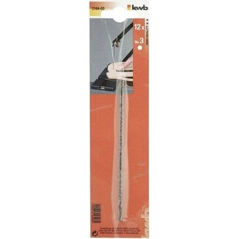 Lámina de sierra de mano kwb 316403 130 mm curva corte