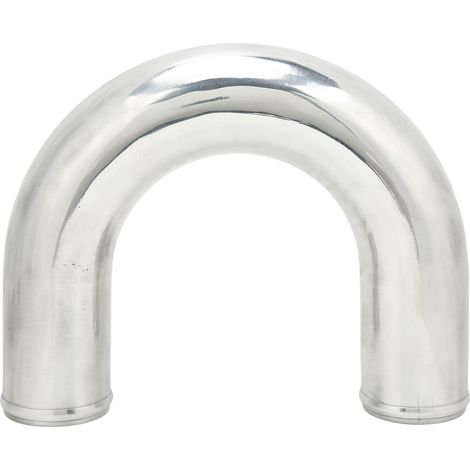 Tuyau d'admission de refroidisseur intermédiaire de 2,5 pouces de diamètre extérieur, en aluminium universel à 180 degrés, en forme de U à haute résistance pour l'automobile. (1/4)