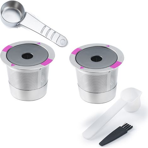 Wiederverwendbare K-Cups und Kaffeekapseln – Keurig-Umwälzfilter – nachfüllbare Kaffeekapsel-Filterhalter – Einzelloch-Kaffeefilter (K) (1/5)