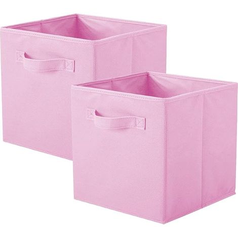 Boîtes Tiroirs en Tissu Cube de Rangement Pliable Coffre pour Linge Jouets Vêtement (1/5)