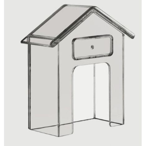 Couvercle de Sonnette Étanche en Plastique PC Protection Anti pluie pour Sonnette sans Fil Extérieure, pour Maison et Jardin (1/5)