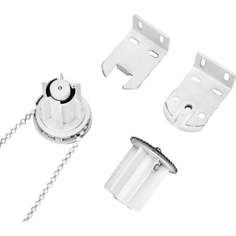 Kit de réparation pour store enrouleur. complet avec mécanisme de store de 25 mm. chaînette et support métallique. embrayage à noyau métallique. Lo (1/4)