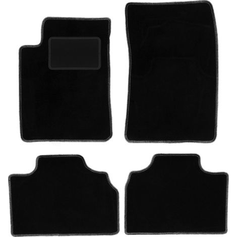Tappetini in velluto nero per: SsangYong Kyron SUV (2005-2014) (1/5)